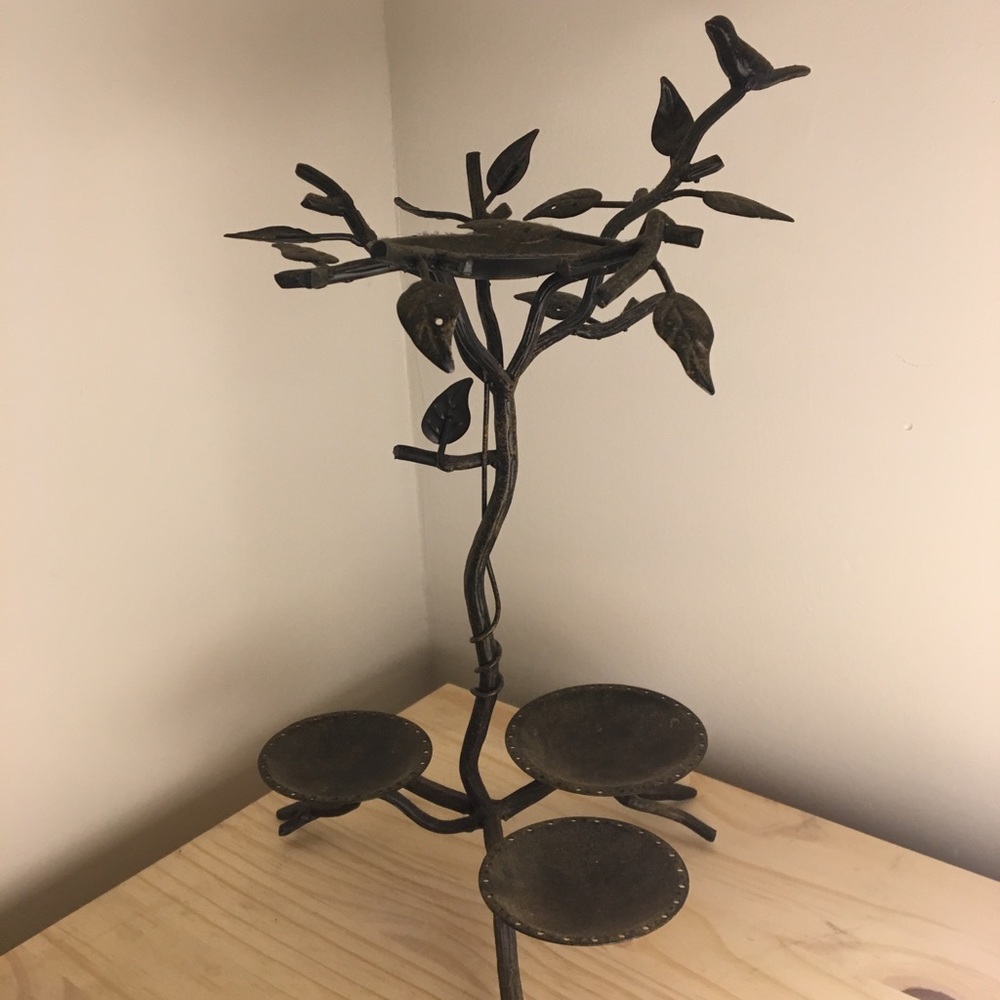 Boho Bird & Tree Branch Jewelry Holder ✨🍃